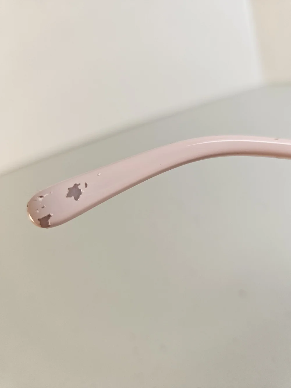 Jessica Simpson Gold Frame Brown to Pink Gradient Aviator Sunglasses